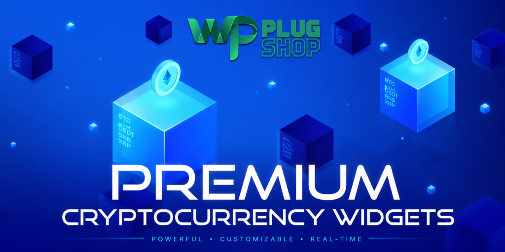 Premium Cryptocurrency Widgets WordPress Crypto Plugin