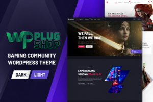 Armadon Theme Gaming Community WordPress Theme