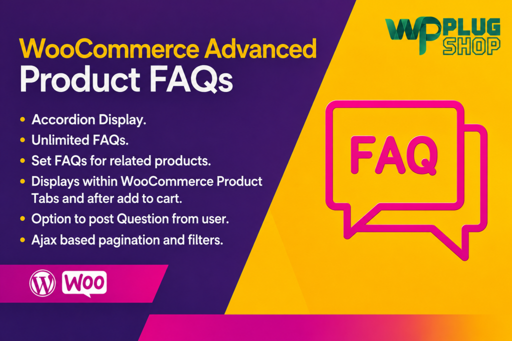 WooCommerce FAQ – Product FAQs for WooCommerce