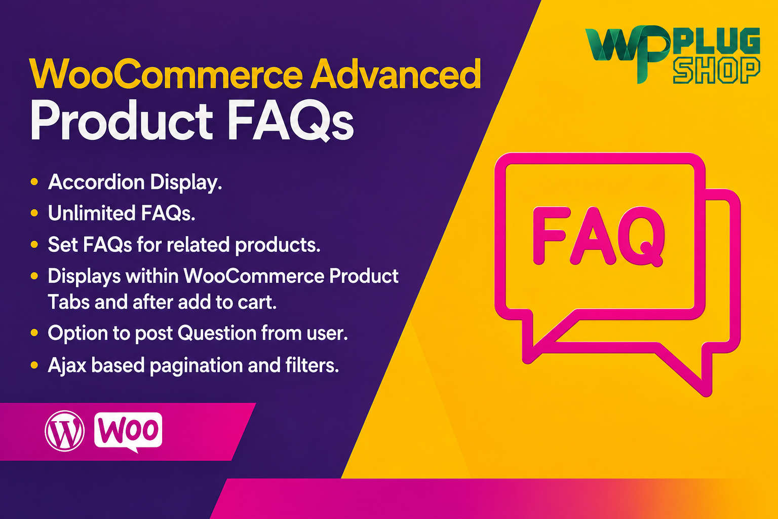 WooCommerce FAQ – Product FAQs for WooCommerce