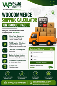 WooCommerce Shipping Cost Calculator on Product Page