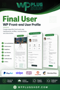 Final User – WordPress Front-End User Profiles & User Management