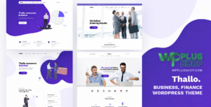 Thallo Theme Consulting Finance WordPress Theme