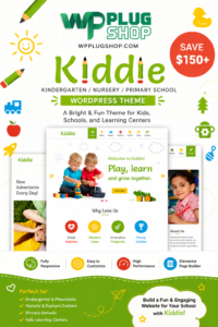 Kiddie Theme Kindergarten WordPress Theme