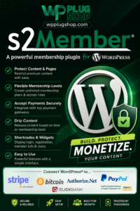 s2Member Pro – WordPress Membership & Content Restriction Plugin