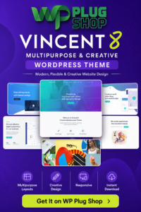Vincent Eight Theme Responsive Multipurpose WordPress Theme