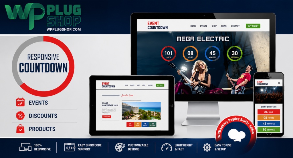 Countdown Pro WP Plugin Websites Products Offers