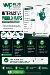 Interactive World Maps WordPress Plugin
