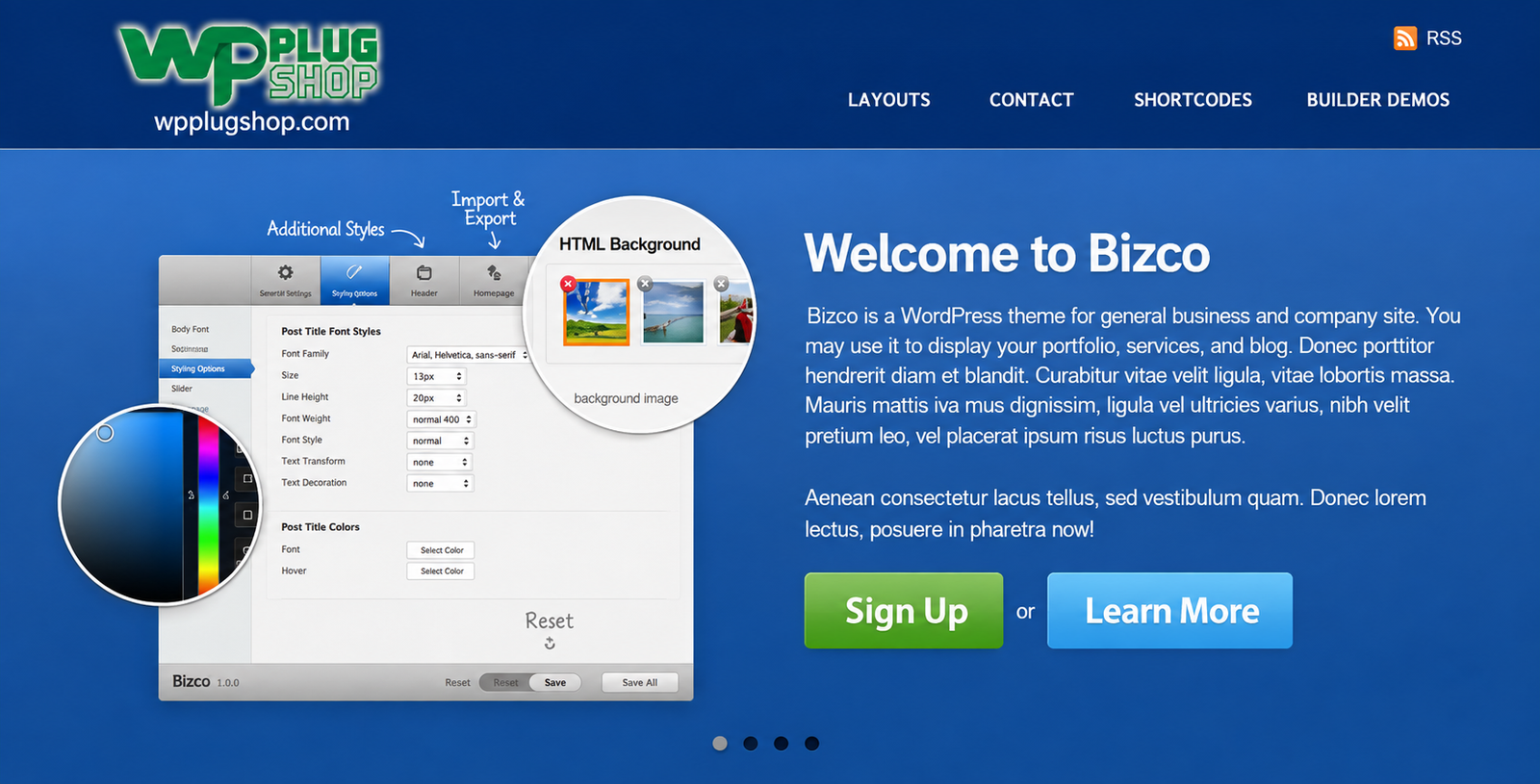 Themify Bizco Theme – Business and Corporate WordPress Theme