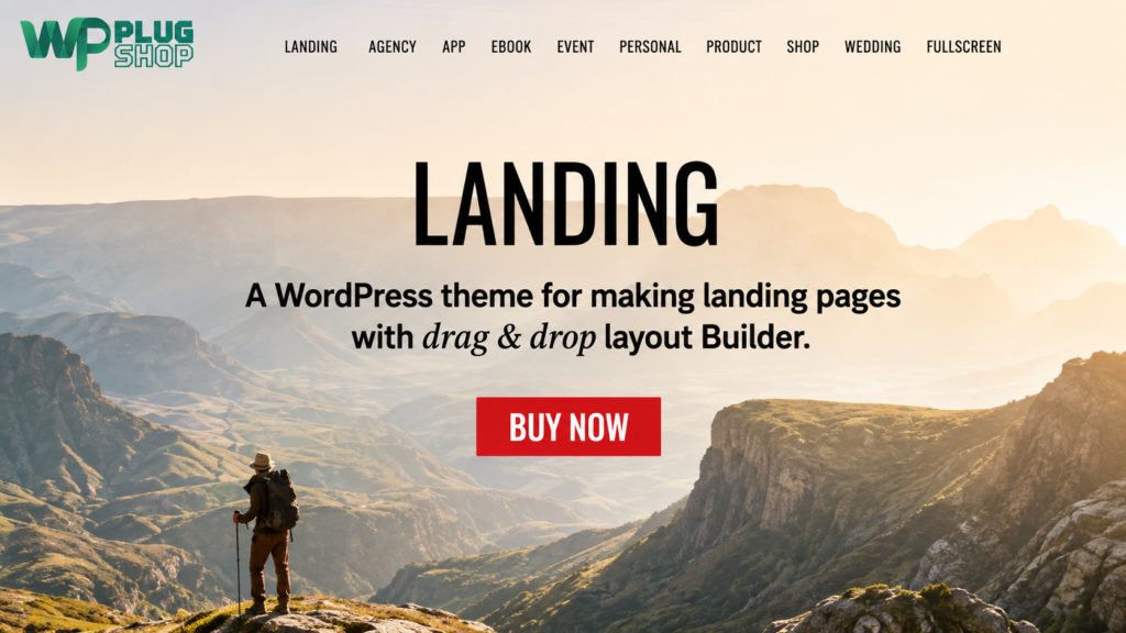Themify Landing WordPress Theme