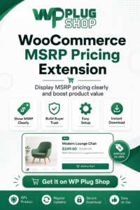 WooCommerce MSRP Pricing Extension