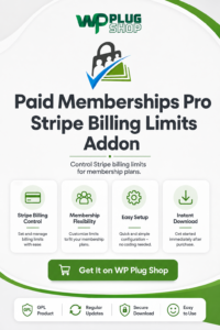 Paid Memberships Pro Stripe Billing Limits Addon