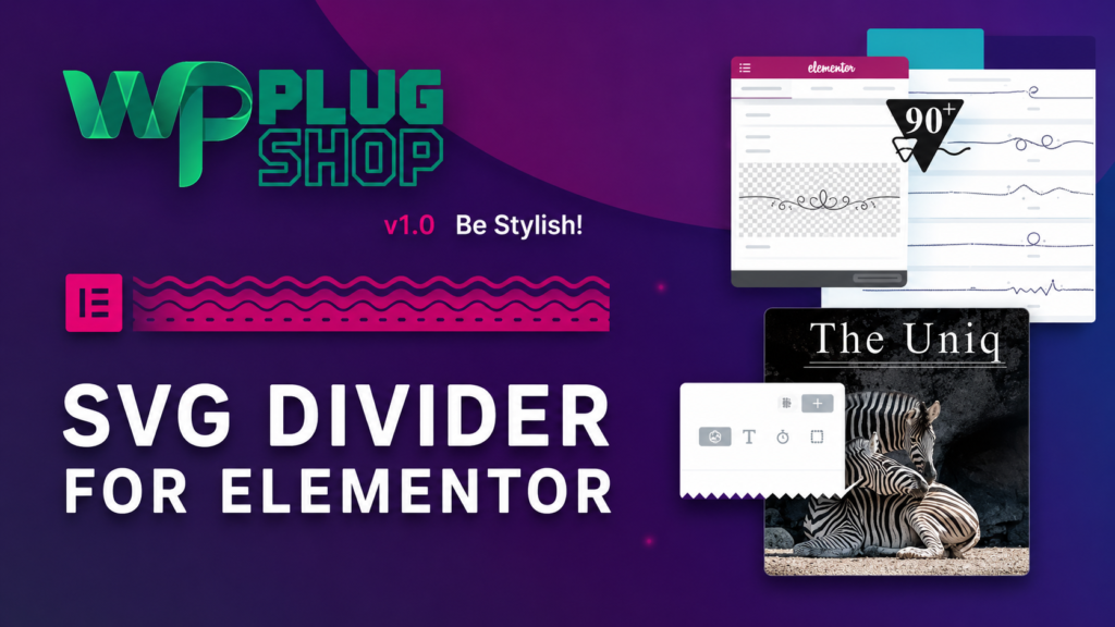 SVG Divider for Elementor – Creative SVG Divider Plugin