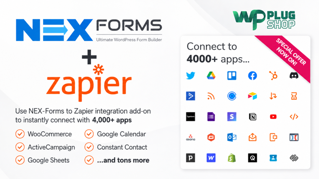 Zapier Integration for NEX-Forms – WordPress Form Automation
