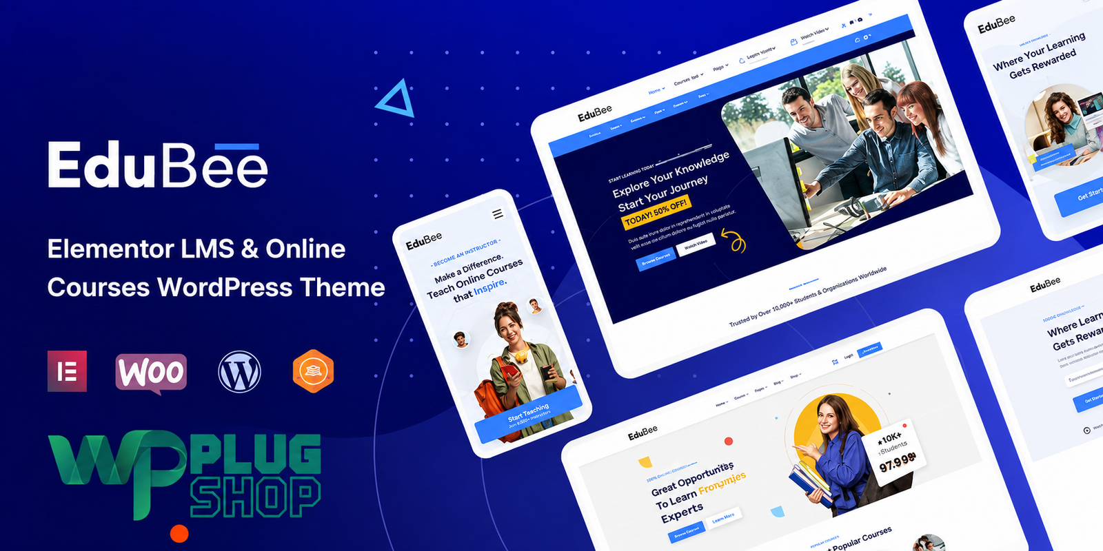 EduBee – LMS Online Education WordPress Theme