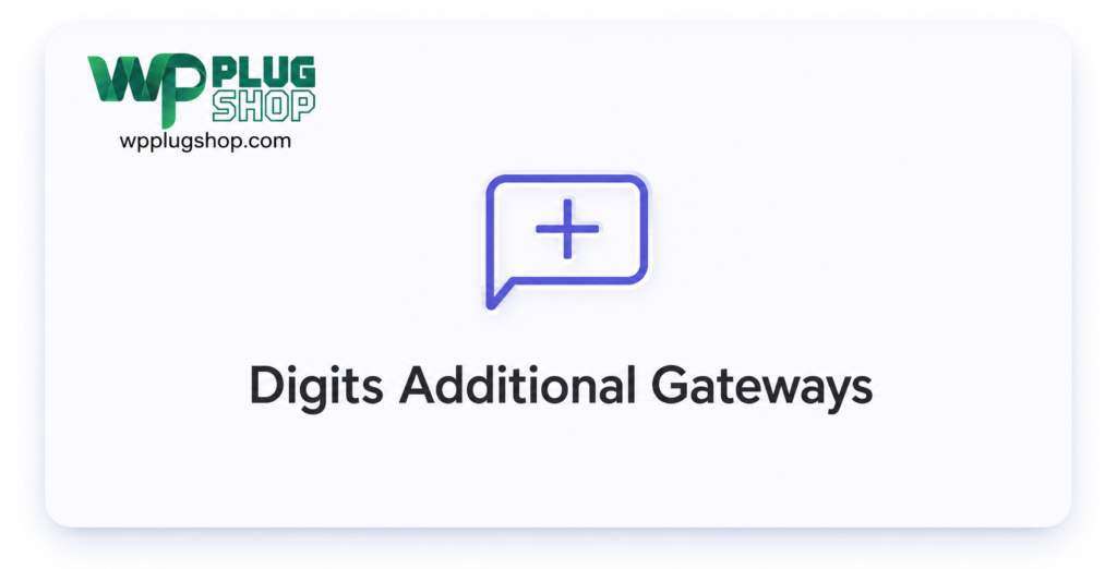 Digits Additional SMS Gateways