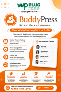 BuddyPress Recent Profile Visitors