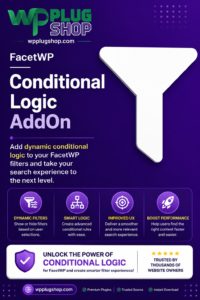 FacetWP Conditional Logic Add-On