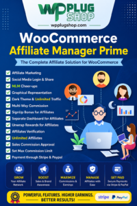 WooCommerce Affiliate Manager Prime