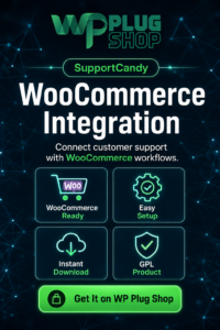 SupportCandy WooCommerce Integration