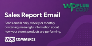 WooCommerce Sales Report Email
