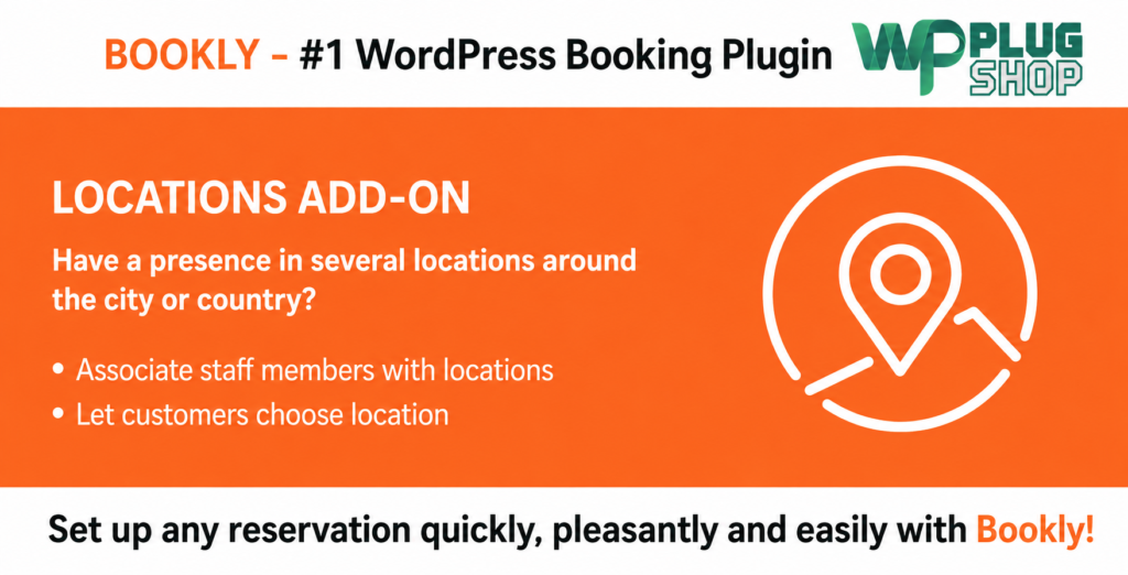 Bookly Locations Add-on