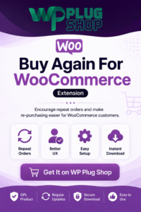 Buy Again for WooCommerce Extension