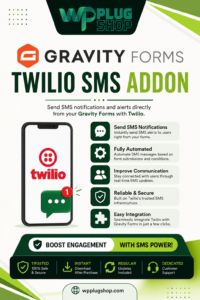 Gravity Forms Twilio SMS Add-on