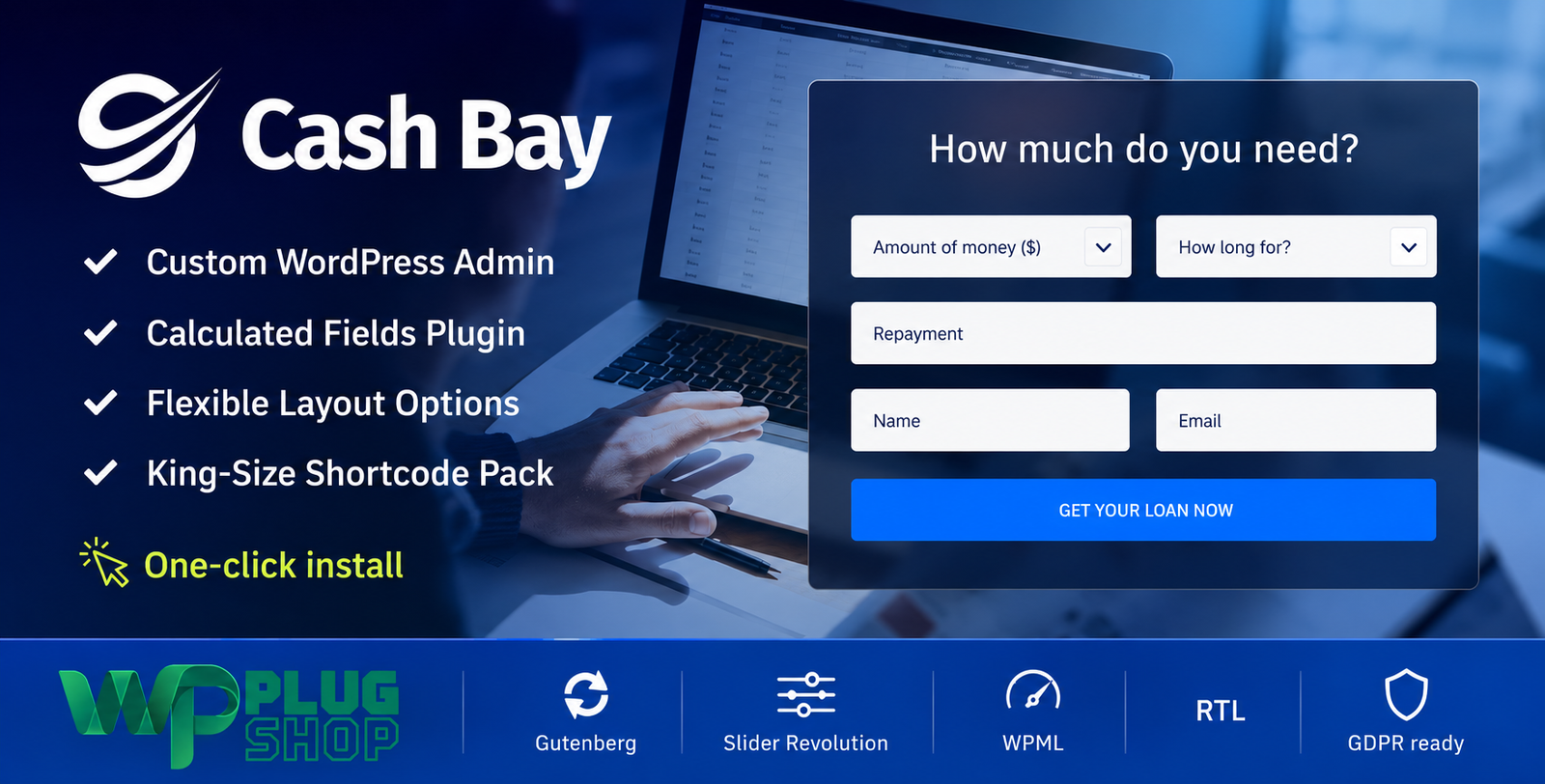 Cash Bay Theme Banking and Payday Loans
