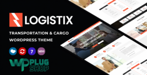 Logistix Theme Responsive Transportation WordPress Theme