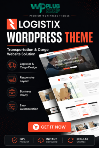 Logistix Theme Responsive Transportation WordPress Theme