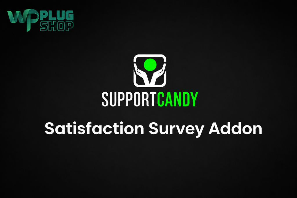 SupportCandy Satisfaction Survey Add-on