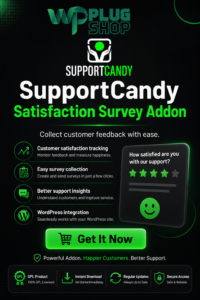 SupportCandy Satisfaction Survey Add-on