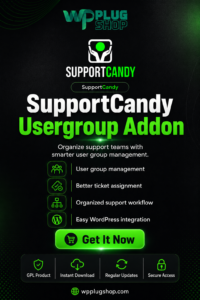 SupportCandy Usergroup Add-on
