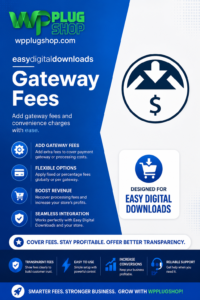 Easy Digital Downloads Gateway Fees Add-on
