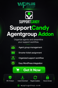 SupportCandy Agentgroup Add-on