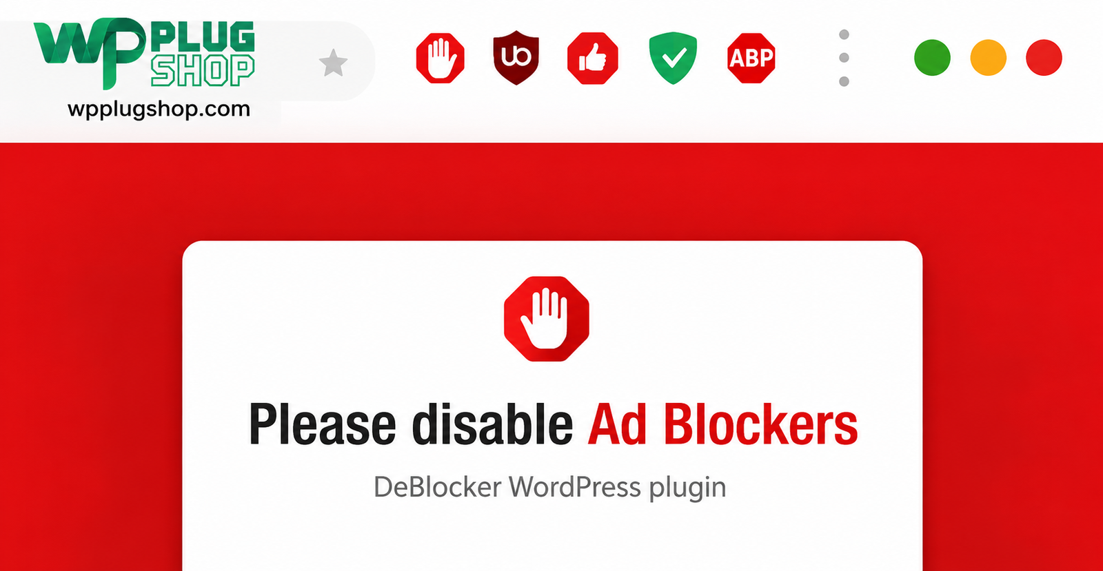 DeBlocker – Anti AdBlock for WordPress