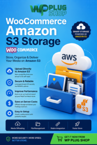 WooCommerce Amazon S3 Storage Premium