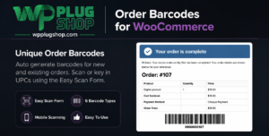 WooCommerce Order Barcodes