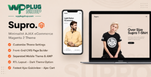 Supro Minimalist AJAX WooCommerce WordPress Theme