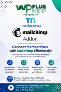 MemberPress Mailchimp Addon WordPress Plugin