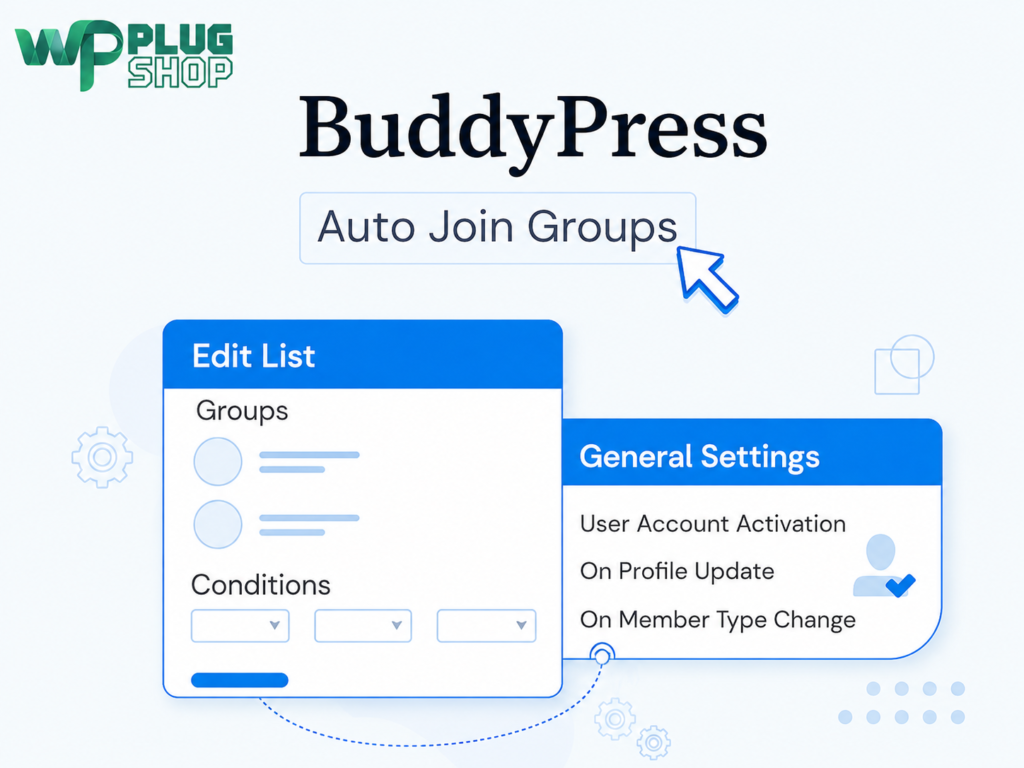 BuddyPress Auto Join Groups – Automatic Group Assignment Plugin