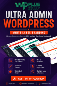 Ultra WordPress Admin Theme