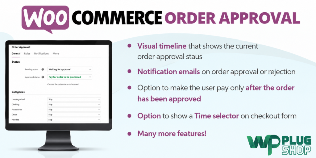WooCommerce Order Approval