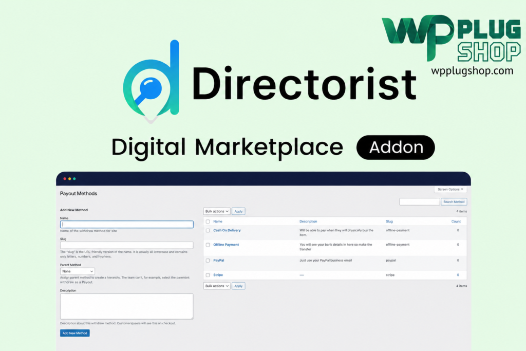 Directorist Digital Marketplace Addon – WooCommerce Digital Marketplace Plugin