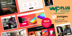 Yungen Theme - Modern Digital Agency Business WordPress Theme
