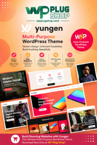 Yungen Theme - Modern Digital Agency Business WordPress Theme