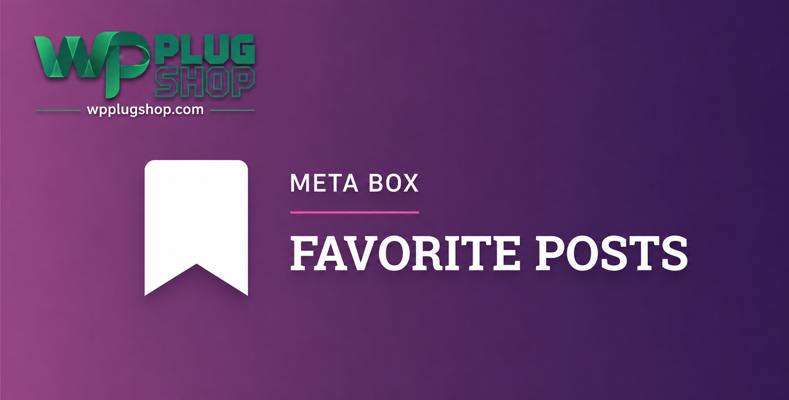 Meta Box Favorite Posts Addon