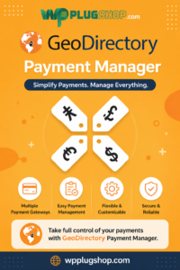 GeoDirectory Payment Manager – Paid Listings & Pricing Packages