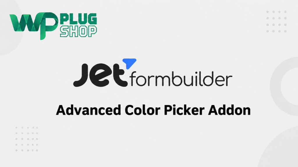JetFormBuilder Advanced Color Picker Addon